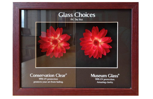 Conservation Glass and Museum Glass Available