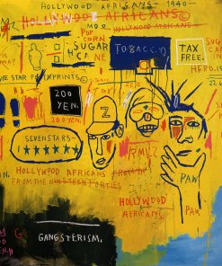 Hollywood Africans by Basquiat