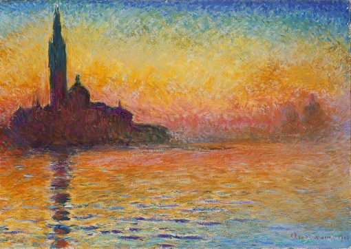 Saint Georges Majeur au Crepuscule by Claude Monet