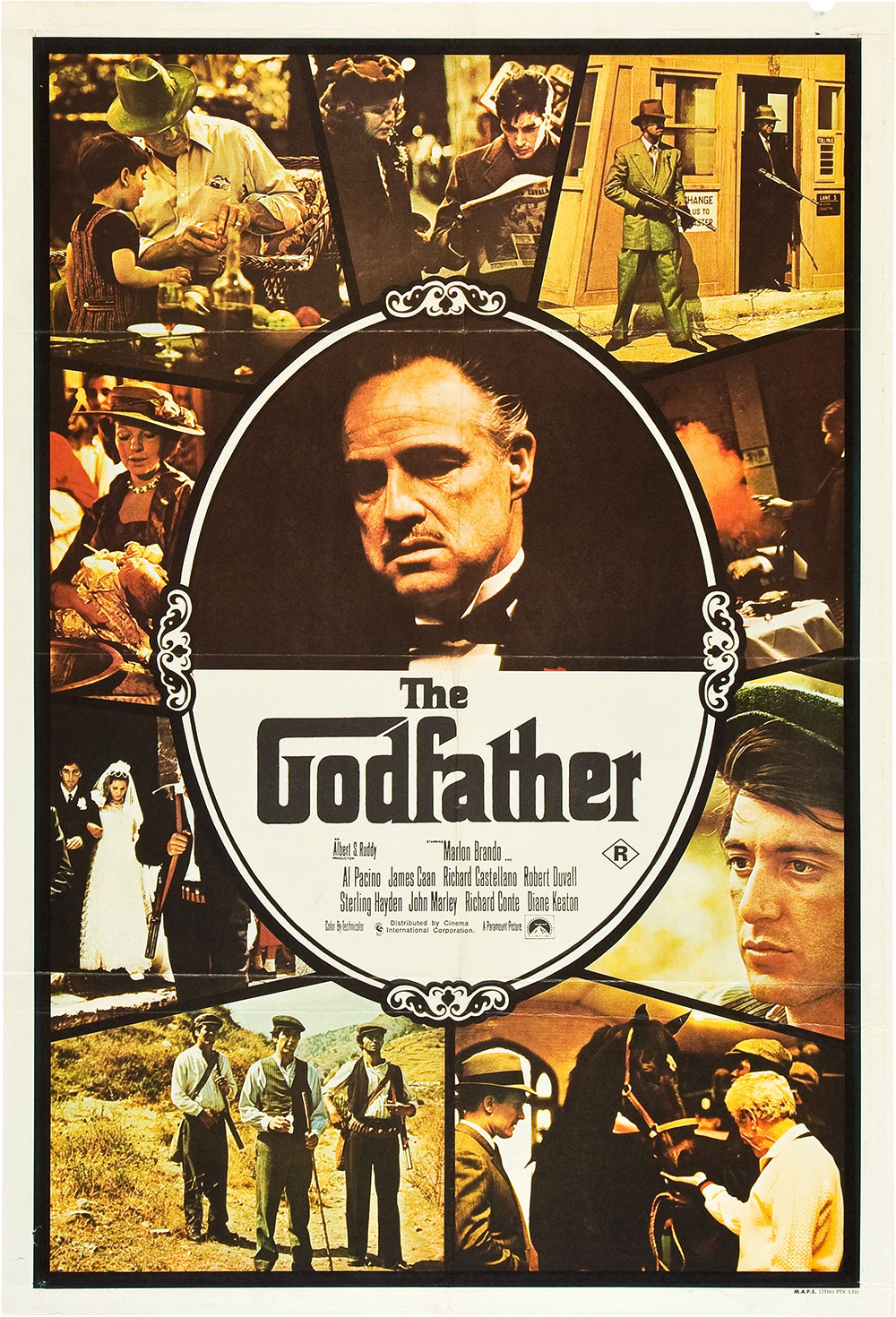 The Godfather Movie Poster | Alternative Arts