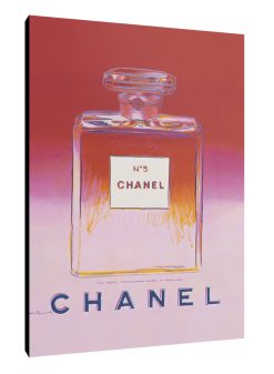 Chanel Vintage Ad on Canvas