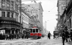 Dupont Red Street Car