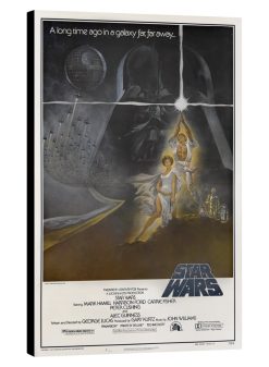 Star Wars Movie Poster on Canvas