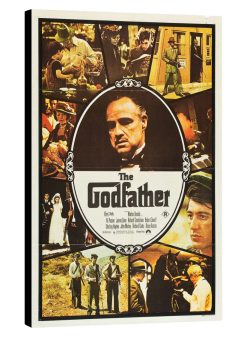 The Godfather Movie Poster on Canvas